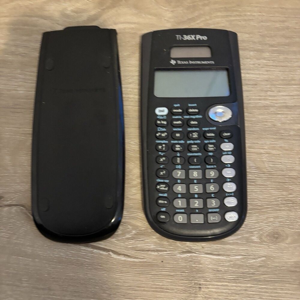 Texas Instruments TI-36X Pro Scientific Calculator College Math Physics Tested ! - Picture 4 of 11
